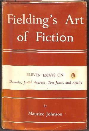 Bild des Verkufers fr Fielding's Art of Fiction zum Verkauf von WeBuyBooks