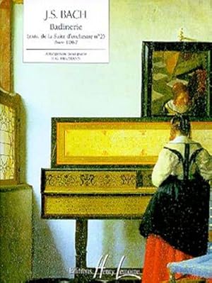 Bild des Verkufers fr SUITE N2 BWV1067 : BADINERIE --- PIANO zum Verkauf von WeBuyBooks