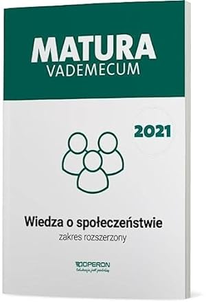 Seller image for Wiedza o spoleczenstwie Matura 2022 Vademecum Zakres rozszerzony for sale by WeBuyBooks