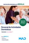 Personal de Actividades Domésticas. Temario volumen 1. Diputación Provincial de Sevilla