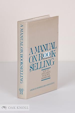 MANUAL ON BOOKSELLING.|A