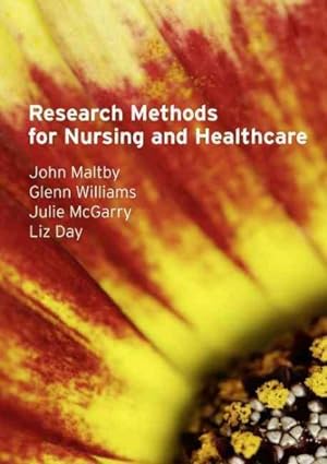 Seller image for Research Methods for Nursing and Healthcare for sale by GreatBookPrices