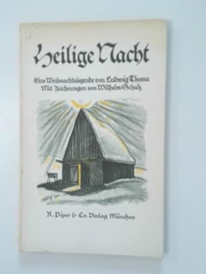 Bild des Verkufers fr Heilige Nacht Eine Weihnachtslegende zum Verkauf von Antiquariat Buchhandel Daniel Viertel