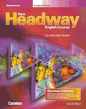 Imagen del vendedor de New headway English course Elementary student's book a la venta por Antiquariat Buchhandel Daniel Viertel