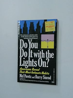 Imagen del vendedor de Do You Do It With The Lights On? a la venta por Antiquariat Buchhandel Daniel Viertel
