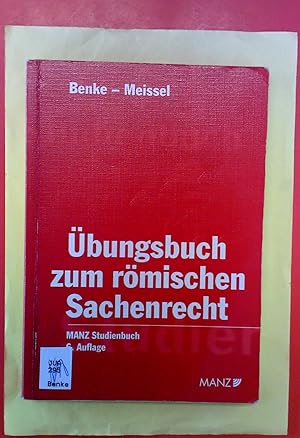 Seller image for bungsbuch zum rmischen Sachenrecht, 6. Auflage for sale by biblion2