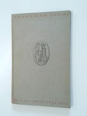 Image du vendeur pour Die Briefe der Diotima. mis en vente par Antiquariat Buchhandel Daniel Viertel