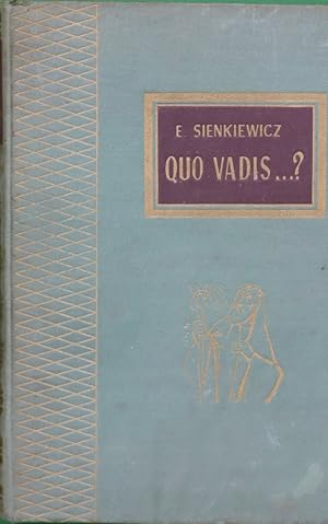 Imagen del vendedor de Quo Vadis.? a la venta por Librera Alonso Quijano