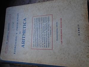 Seller image for Ejercicios y Problemas de Aritmtica for sale by Carmichael Alonso Libros