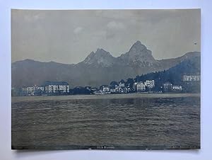 [Photography, Switzerland] Photo Lucerne, 11613 Brunnen, Gebr. Wehrli, Bendijkon-Zürich, 1 pp.