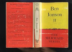 Ben Jonson (Three Plays) Volume 2