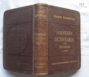 Bild des Verkufers fr Meyers Reisebcher: Norwegen, Schweden und Dnemark, nebst Spitzbergen und Island zum Verkauf von Versandhandel fr Sammler