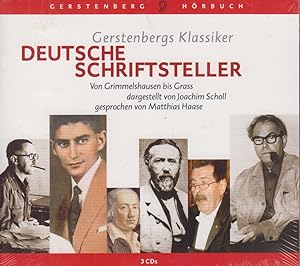 Deutsche Schriftsteller CD-Box Von Grimmelshausen bis Grass. Gesprochen von Matthias Haase