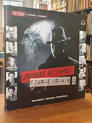 Bild des Verkufers fr Groe Stimmen - Starke Krimis 2 - [12 CDs], zum Verkauf von Antiquariat Orban & Streu GbR