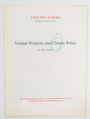 Seller image for Nuclear Weapons and Chinese Policy. - for sale by Antiquariat Tautenhahn