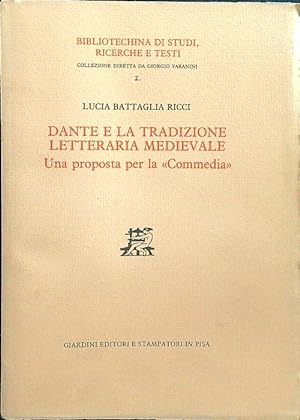Bild des Verkufers fr Dante e la tradizione letteraria medievale zum Verkauf von Librodifaccia
