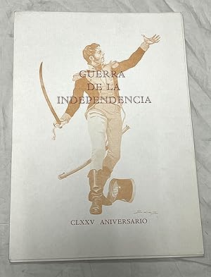 GUERRA DE LA INDEPENDENCIA. CLXXV Aniversario. 8 láminas