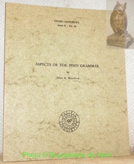 Bild des Verkufers fr Aspects of Tok Pisin Grammar. Pacific Linguistics Series B N 66. zum Verkauf von Bouquinerie du Varis