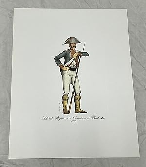 SOLDADO REGIMIENTO CAZADORES DE BARBASTRO 1801