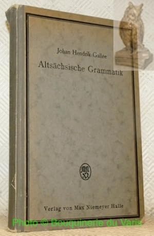 Image du vendeur pour Altschsische Grammatik. Zweite vllig umgearbeitete Auflage. Eingeleitet und mit Registern Versehen von Johannes Lochner. Sammlung Kurzer Grammatiken Germanischer Dialekte, VI. Band, Erste Hlfte: Laut- und Formenlehre. mis en vente par Bouquinerie du Varis