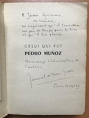 Celui qui fut Pedro Muñoz