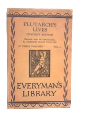 Imagen del vendedor de Plutarch's Lives Volume One a la venta por World of Rare Books