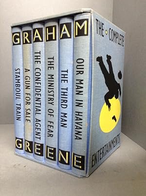 Bild des Verkufers fr COMPLETE ENTERTAINMENTS; Stamboul Train; A Gun for Sale; The Confidential Agent; The Ministry of Fear; The Third Man; Our Man in Havana. (Six Volumes in Slipcase) zum Verkauf von Chaucer Bookshop ABA ILAB