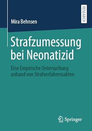 Seller image for Strafzumessung bei Neonatizid for sale by Rheinberg-Buch Andreas Meier eK