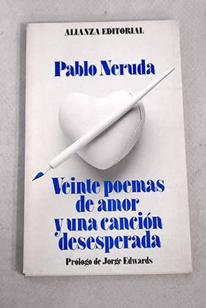 Imagen del vendedor de Veinte poemas de amor y una cancin desesperada a la venta por Alcan Libros