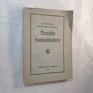Seller image for Deutsche Lautgeschichten auf der Grundlage der Heimatsprache : ein Handb. f. d. Deutschlehrer for sale by Gebrauchtbcherlogistik  H.J. Lauterbach