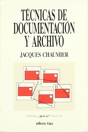 Seller image for Tcnicas de documentacin y archivo for sale by Imosver