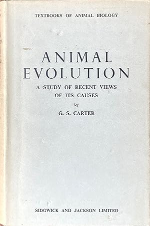 Animal evolution: a study of recent views of its causes