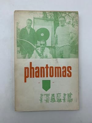 Phantomas. Revue. Italie 45-49. Poesie italienne de la nouvelle Avant-garde. Juin 1964