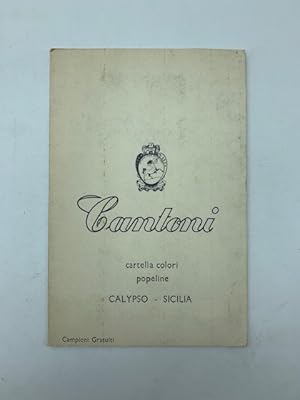 Cantoni. Cartella colori popeline Calypso - Sicilia