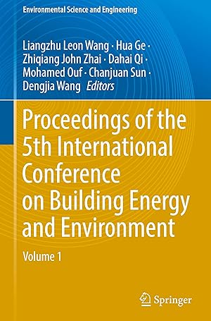 Immagine del venditore per Proceedings of the 5th International Conference on Building Energy and Environment, 2 Teile venduto da moluna