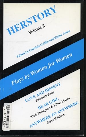 Seller image for Herstory Volume 2 : Plays by Women for Women for sale by Librairie Le Nord