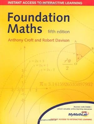 Image du vendeur pour Foundation Maths MyMathLab Global Pack (with 12 months access to resources card) mis en vente par WeBuyBooks