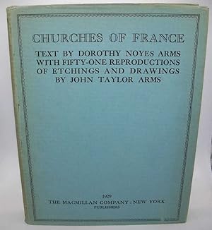 Imagen del vendedor de Churches of France a la venta por Easy Chair Books