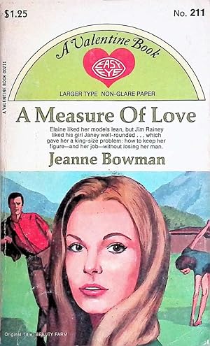 Imagen del vendedor de A Measure Of Love (A Valentine Book #211) a la venta por Kayleighbug Books, IOBA
