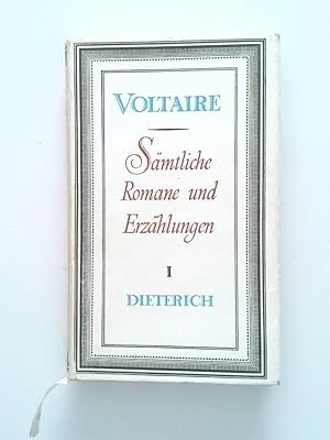Bild des Verkufers fr Smtliche Romane und Erzhlungen; Erster Band I Dietrich zum Verkauf von Antiquariat Buchhandel Daniel Viertel