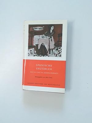 Bild des Verkufers fr Spanische Erzhler. 2. 19. und 20. Jahrhundert zum Verkauf von Antiquariat Buchhandel Daniel Viertel