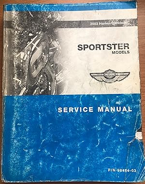 2003 Harley-davidson Sportster Models Service Manual