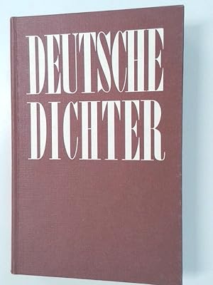 Bild des Verkufers fr Deutsche Dichter zum Verkauf von Antiquariat Buchhandel Daniel Viertel
