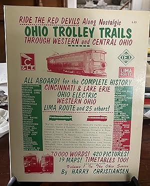 Bild des Verkufers fr Ride the Red Devils along Ohios Trolley Trails. (Trolley Trails. Ohio Series. Volume 1, Western and Central Ohio) zum Verkauf von Raaro Books