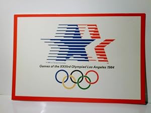 Olympia. Games of the XXIIIrd Olympiad Los Angeles 1984. Alte Ansichtskarte / Postkarte farbig, u...
