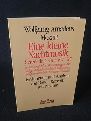 Imagen del vendedor de Eine kleine Nachtmusik. Serenade G-dur, KV 525. Werkeinfhrung mit Partitur und Analyse. (SP 8109) a la venta por ANTIQUARIAT Franke BRUDDENBOOKS