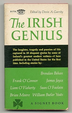 Imagen del vendedor de The Irish Genius a la venta por Between the Covers-Rare Books, Inc. ABAA