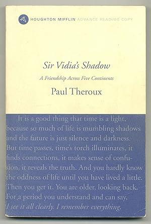 Seller image for Sir Vidia's Shadow: A Friendship Across Five Continents for sale by Between the Covers-Rare Books, Inc. ABAA