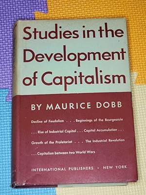 Seller image for Studies In The Development Of Capitalism for sale by Earthlight Books