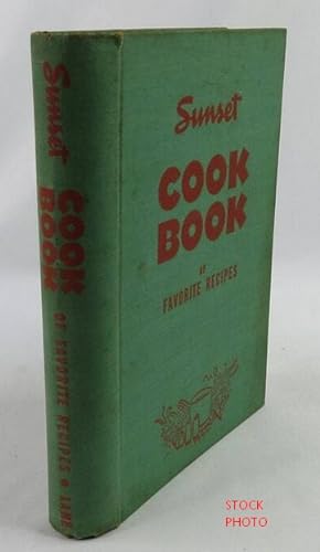 Sunset Cook Book / Cookbook of Favorite Recipes 1950s Edition [A Cookbook / Recipe Collection / C...